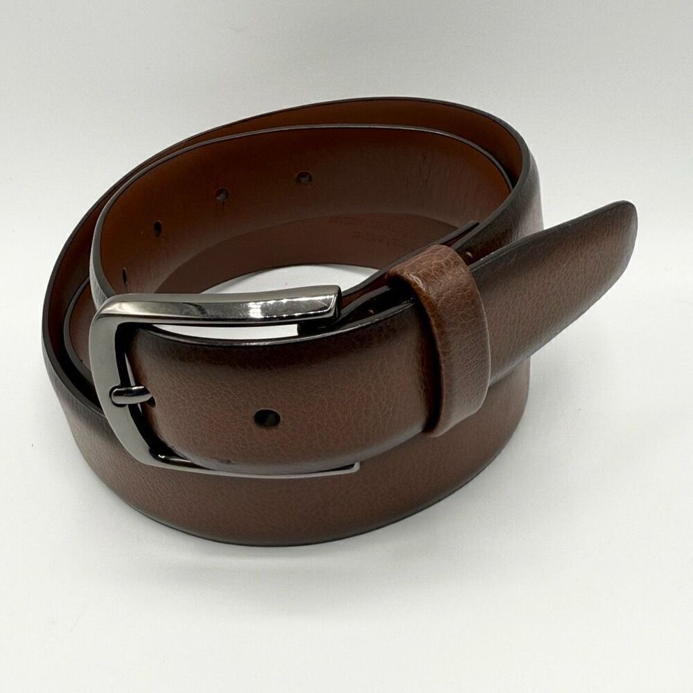 Original Penguin Cognac Leather Belt NEW - Men’s US L